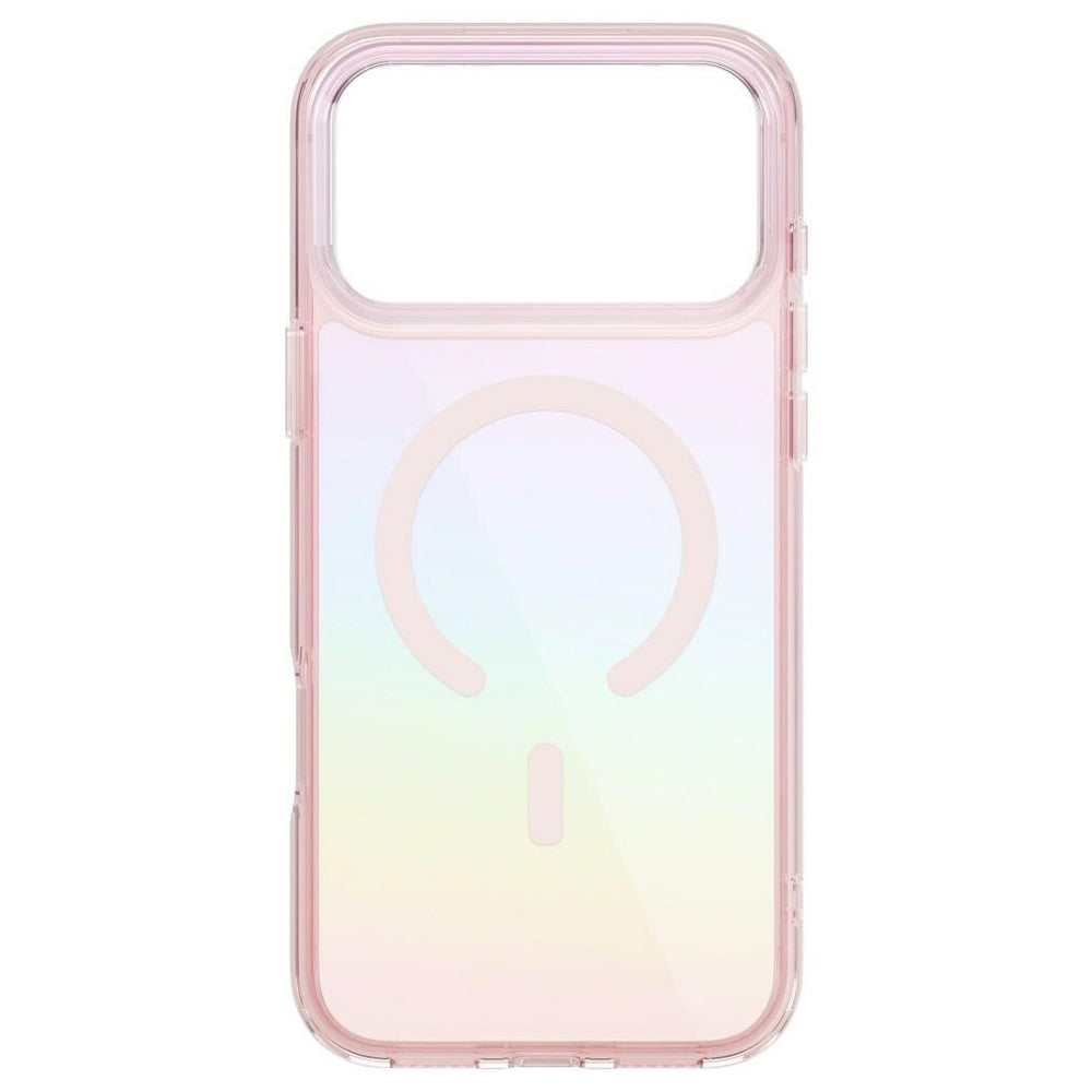 MagSafe-deksel for Apple iPhone 17 Pro Max, UNIQ, Iridescia MagClick, Pastellblå