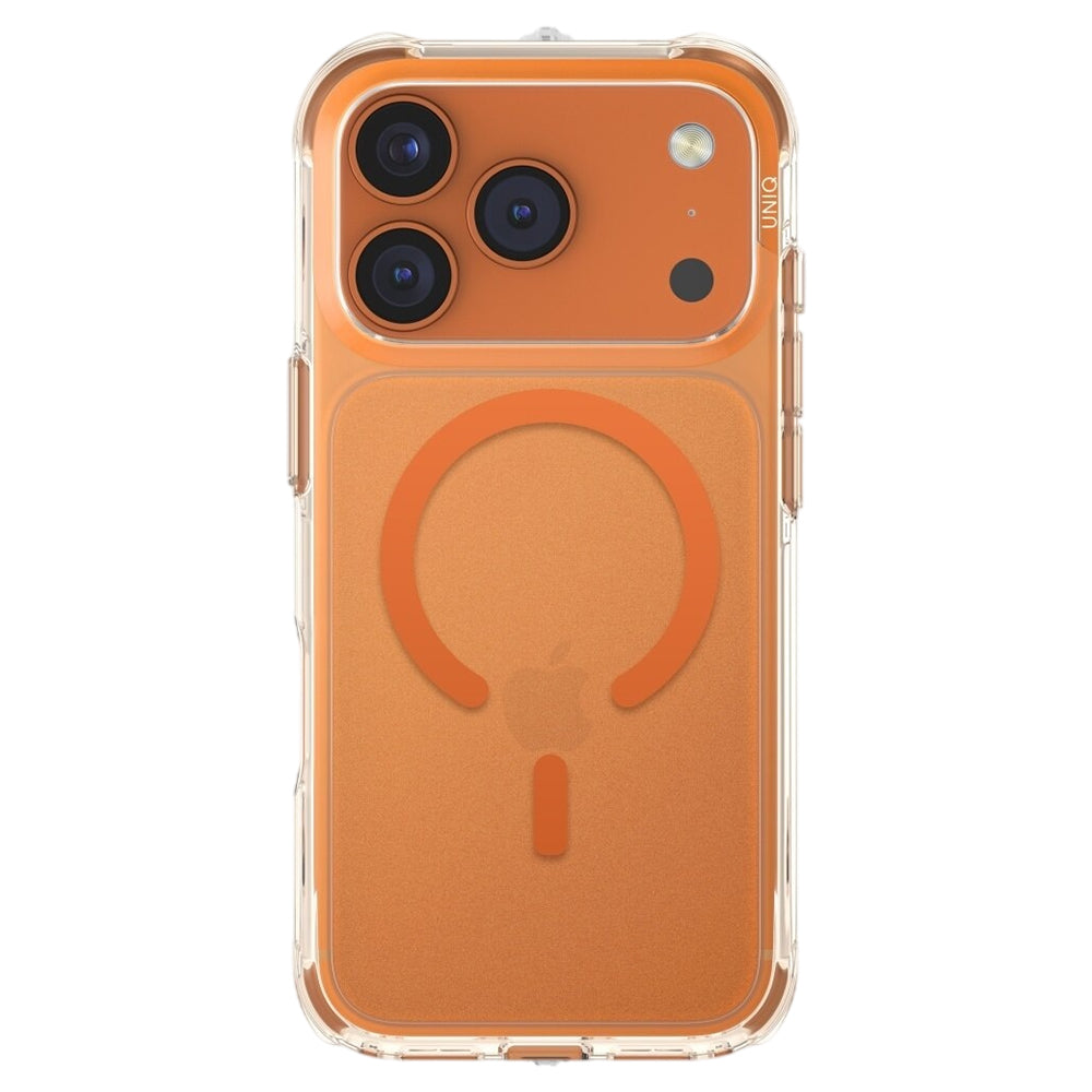 MagSafe-deksel for Apple iPhone 17 Pro Max, UNIQ, LifePro Xtreme MagClick, Oransje