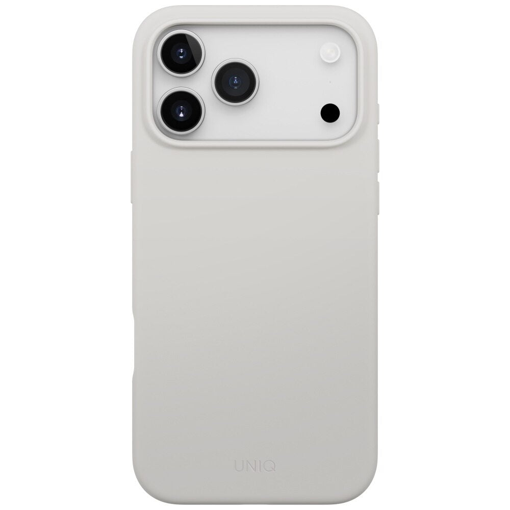 MagSafe-deksel for Apple iPhone 17 Pro Max, UNIQ, Lino MagClick, Grå