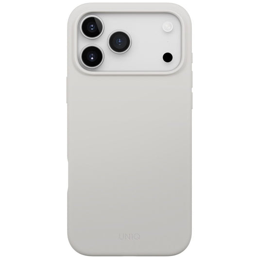 MagSafe-deksel for Apple iPhone 17 Pro Max, UNIQ, Lino MagClick, Grå
