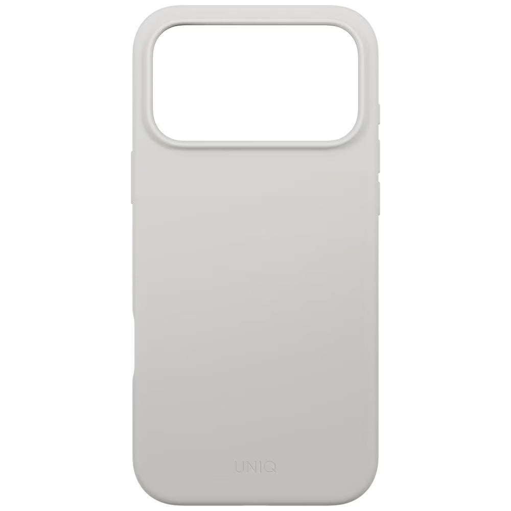 MagSafe-deksel for Apple iPhone 17 Pro Max, UNIQ, Lino MagClick, Grå