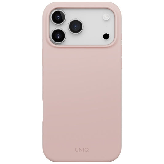 MagSafe-deksel for Apple iPhone 17 Pro Max, UNIQ, Lino MagClick, Rosa