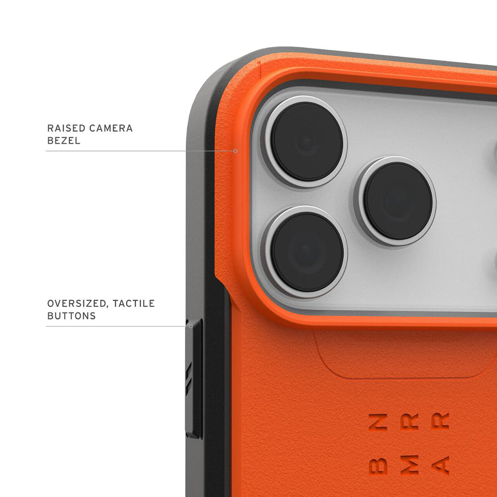 MagSafe-deksel for Apple iPhone 17 Pro Max, Urban Armor Gear, Civilian LT, Oransje