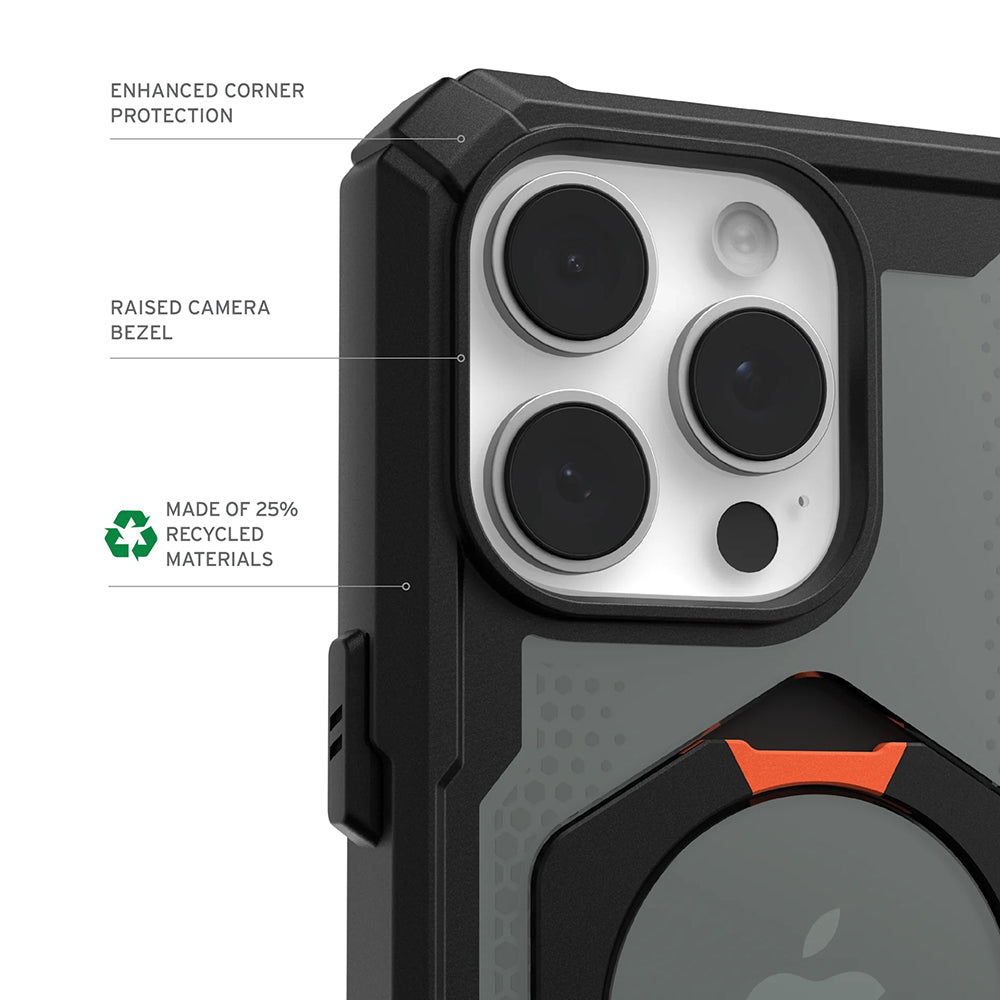 MagSafe-deksel for Apple iPhone 17 Pro Max, Urban Armor Gear, Plasma XTE, Svart