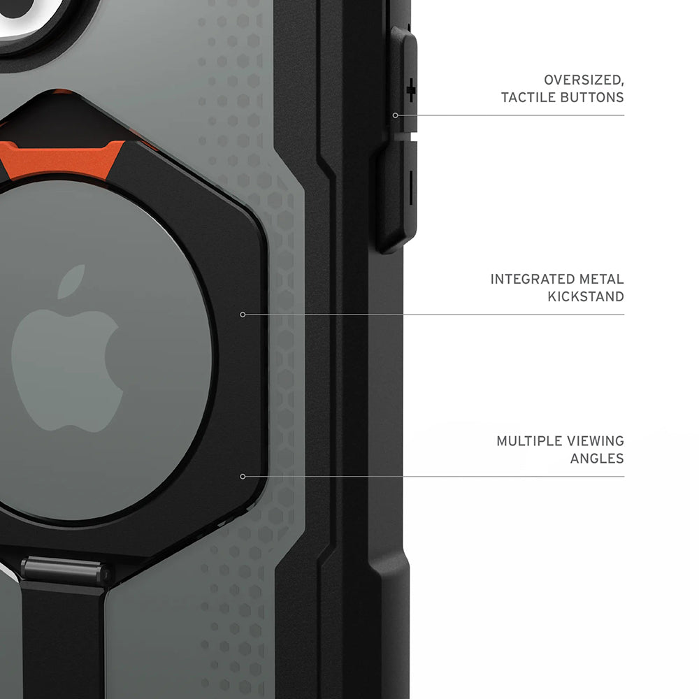 MagSafe-deksel for Apple iPhone 17 Pro Max, Urban Armor Gear, Plasma XTE, Svart
