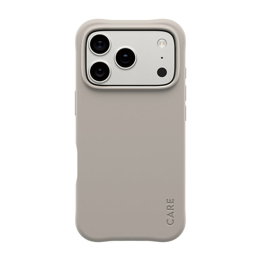 MagSafe-deksel for Apple iPhone 17 Pro, PanzerGlass, Care Fashionable, Beige