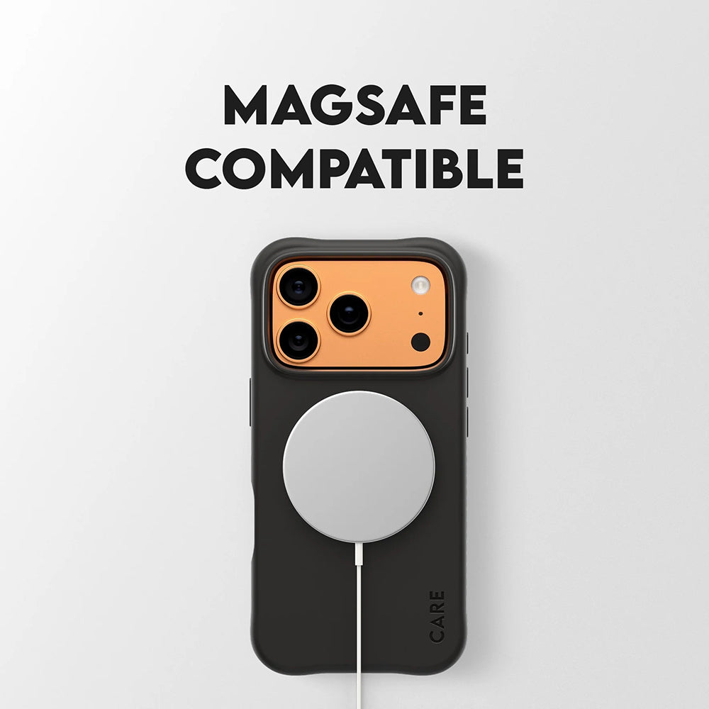 MagSafe-deksel for Apple iPhone 17 Pro, PanzerGlass, Care Fashionable, Svart