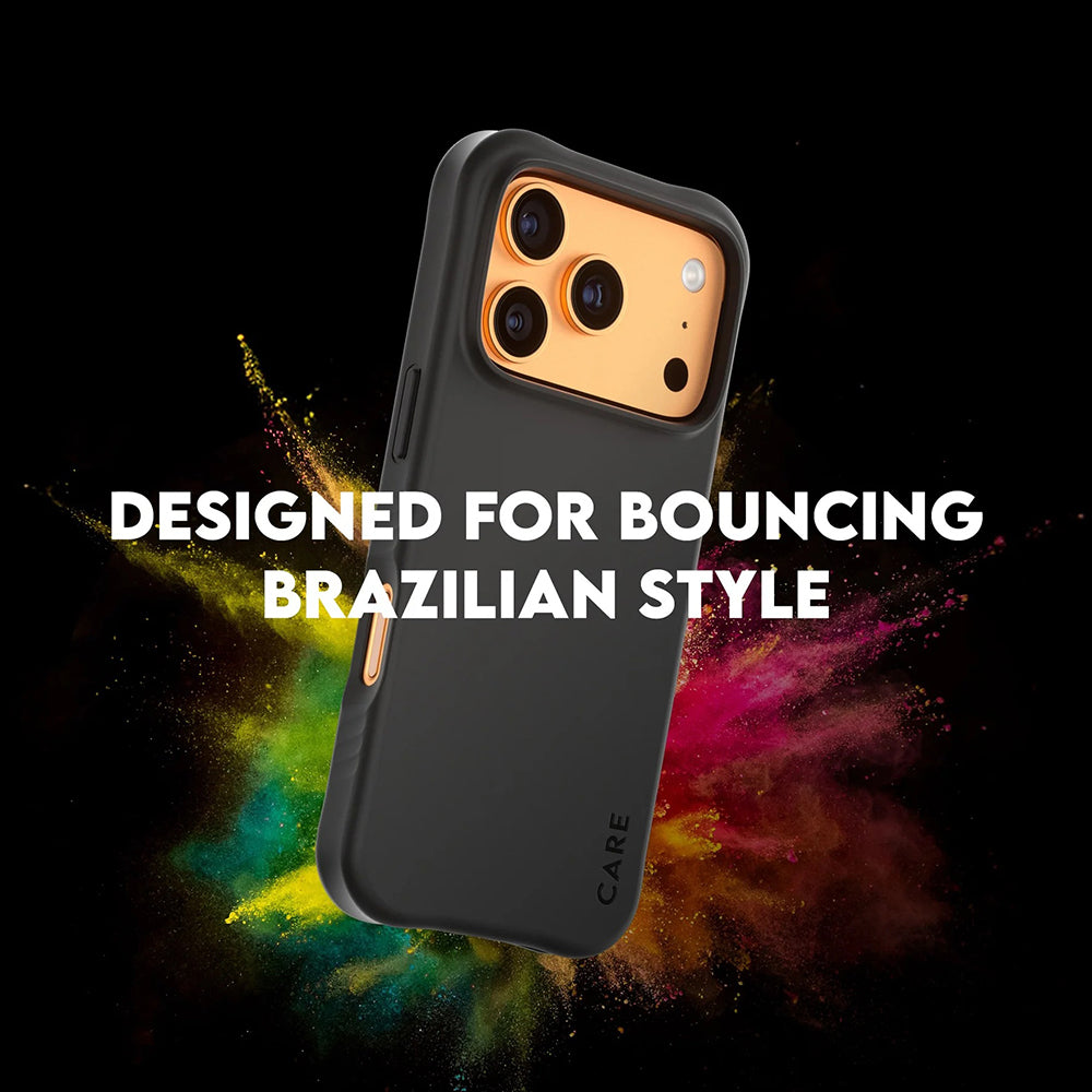 MagSafe-deksel for Apple iPhone 17 Pro, PanzerGlass, Care Fashionable, Svart