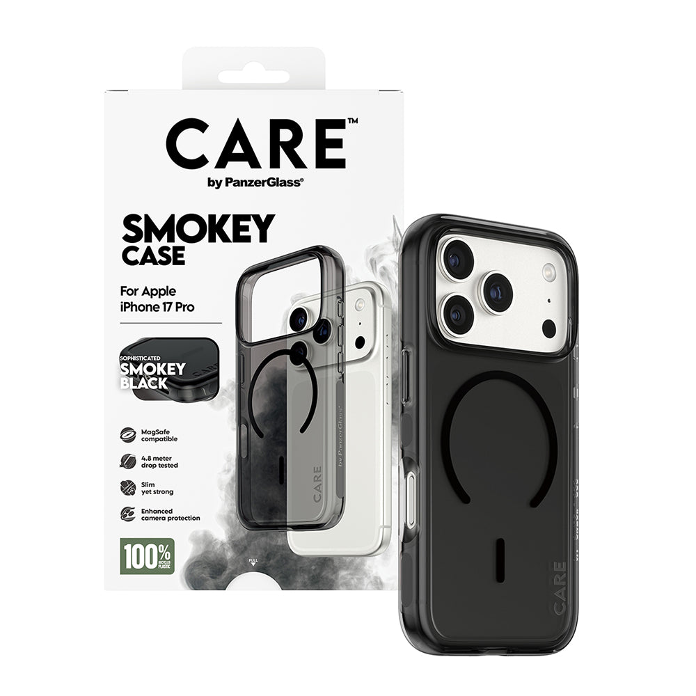 MagSafe-deksel for Apple iPhone 17 Pro, PanzerGlass, Urban Explorer Care, Svart