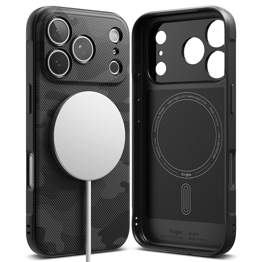 MagSafe-deksel for Apple iPhone 17 Pro, Ringke, Onyx, Camouflage