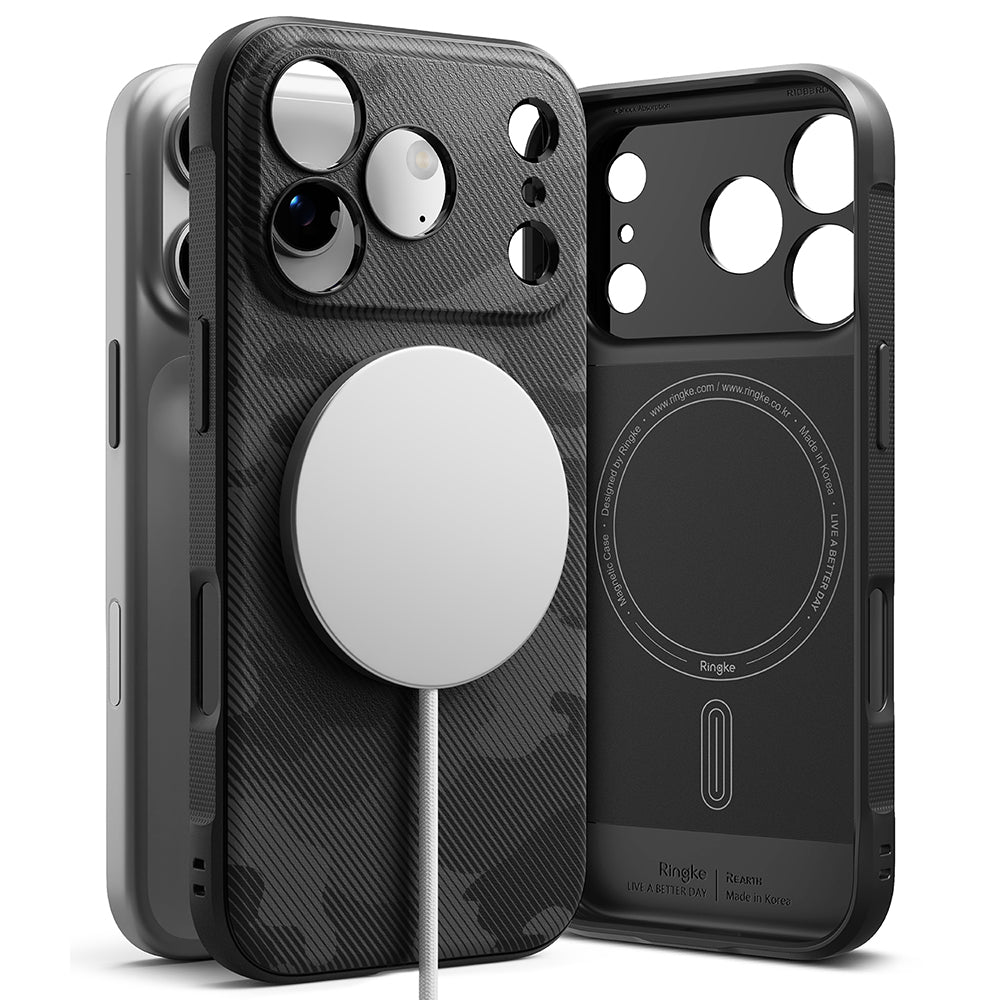 MagSafe-deksel for Apple iPhone 17 Pro, Ringke, Onyx, Camouflage