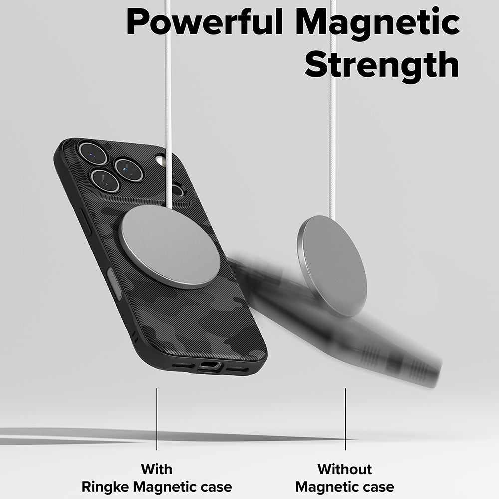 MagSafe-deksel for Apple iPhone 17 Pro, Ringke, Onyx, Camouflage