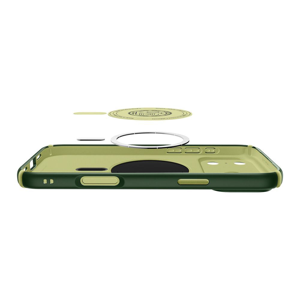 MagSafe-deksel for Apple iPhone 17 Pro, Spigen, Caseology Nano Pop Hybrid, Grønn ACS11150