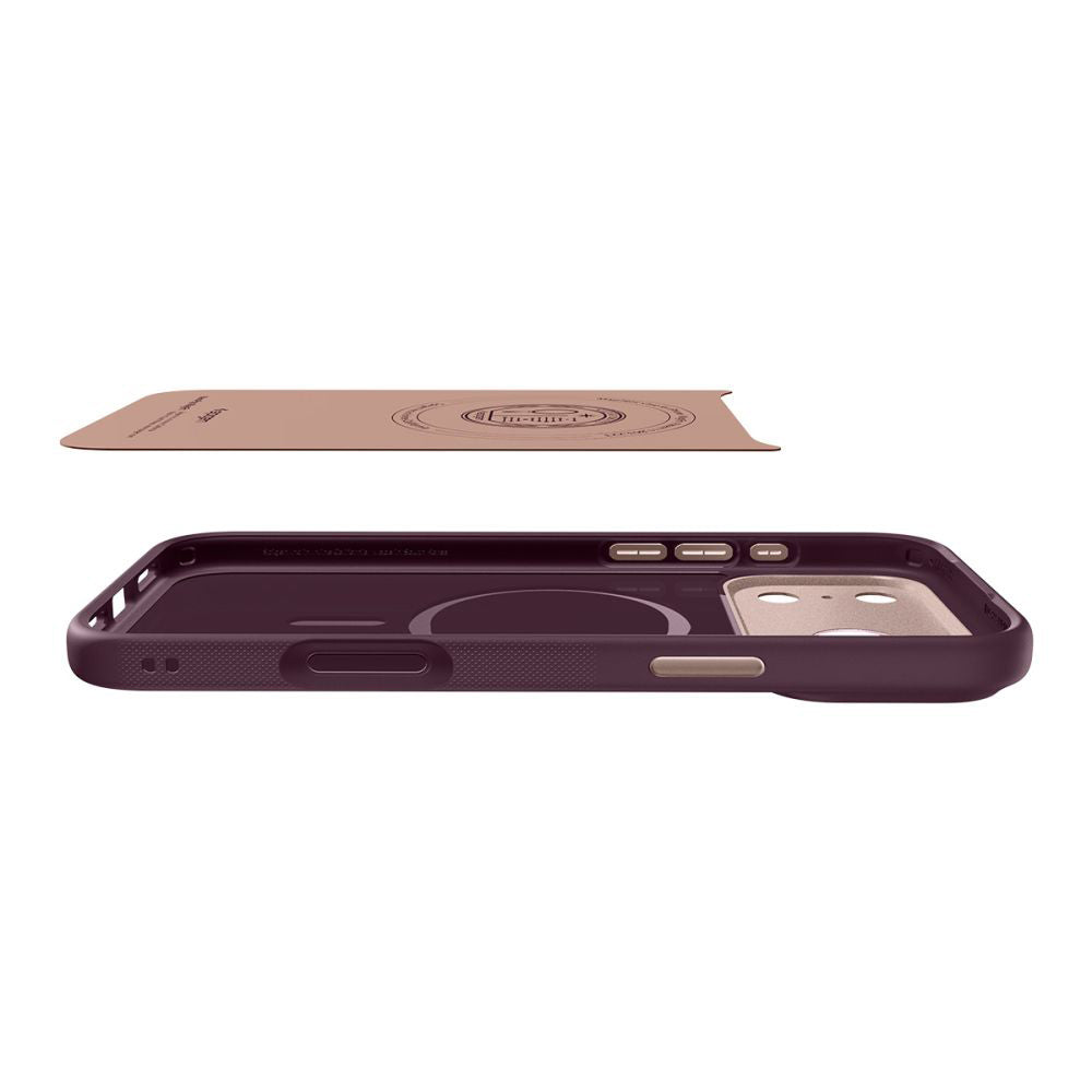 MagSafe deksel for Apple iPhone 17 Pro, Spigen, Caseology Nano Pop, Kirsebærrød ACS10327