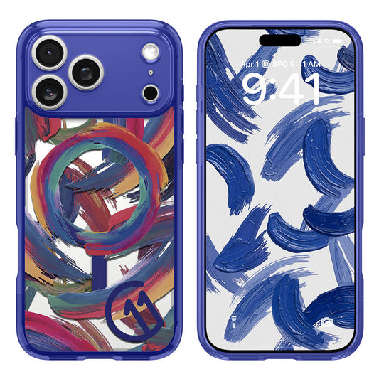 MagSafe-deksel for Apple iPhone 17 Pro, Spigen, Ultra Hybrid C11, Indigo ACS11392