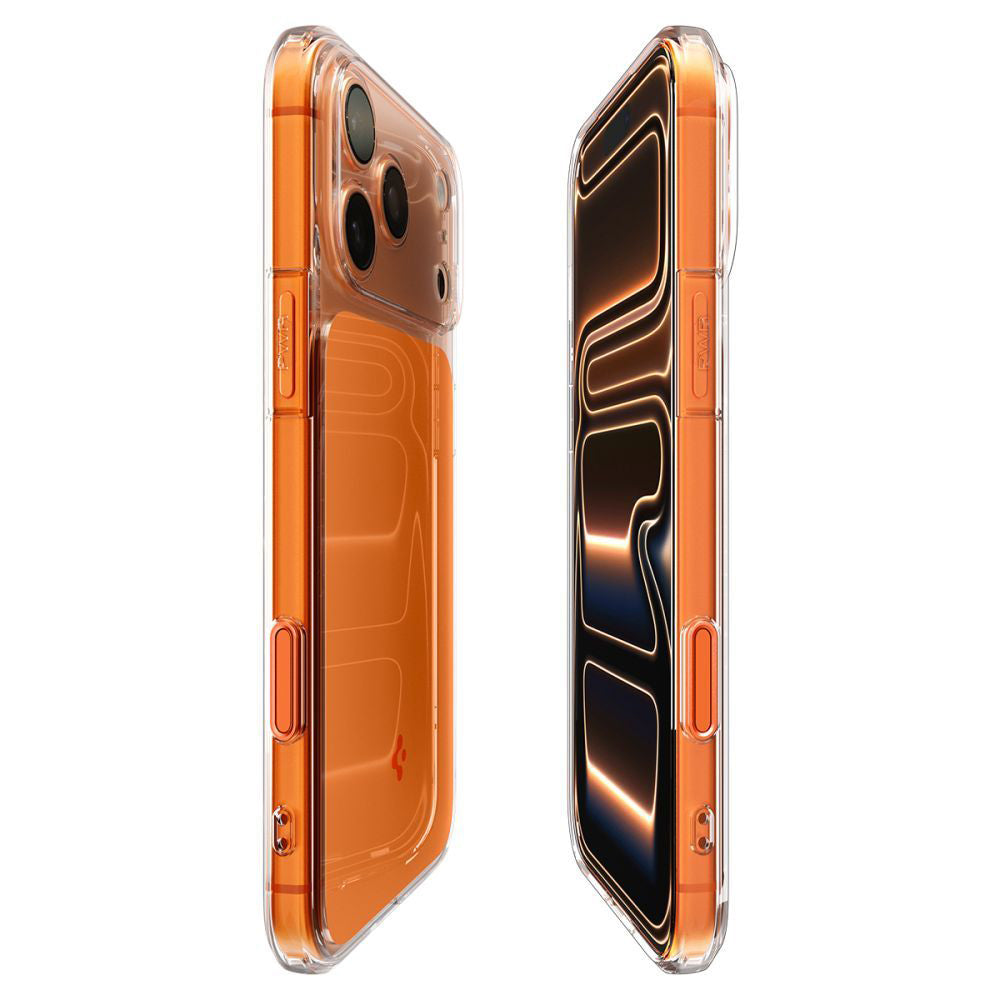 MagSafe-deksel for Apple iPhone 17 Pro, Spigen, Ultra Hybrid T, Oransje ACS10477