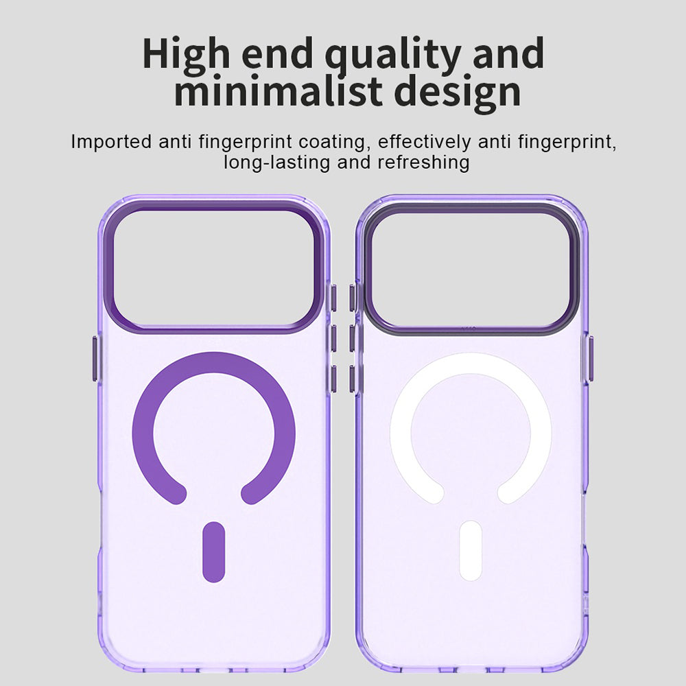 MagSafe deksel for Apple iPhone 17 Pro, Techsuit, CandyCase, Lilla
