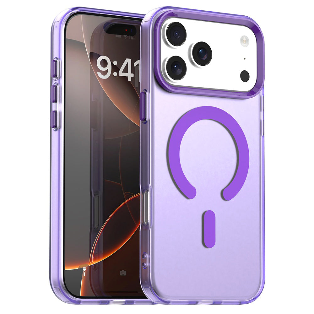 MagSafe deksel for Apple iPhone 17 Pro, Techsuit, CandyCase, Lilla