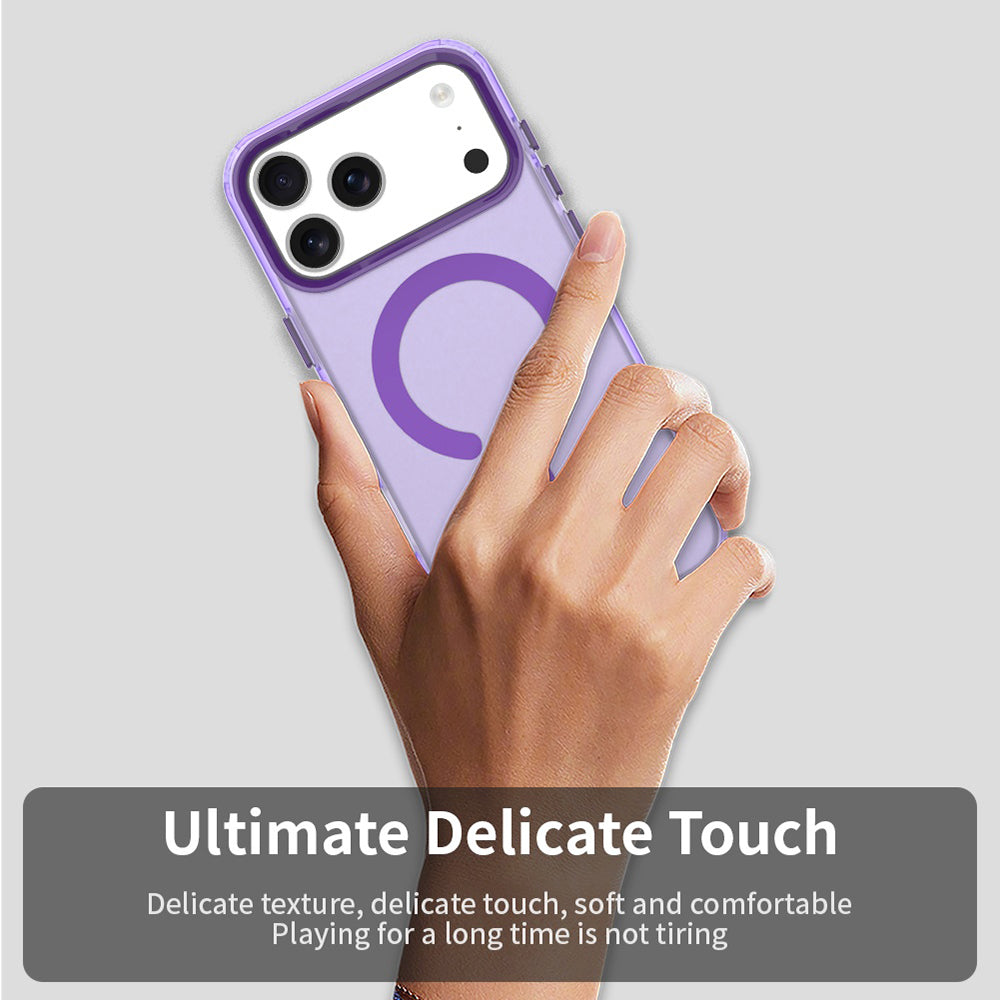 MagSafe deksel for Apple iPhone 17 Pro, Techsuit, CandyCase, Lilla