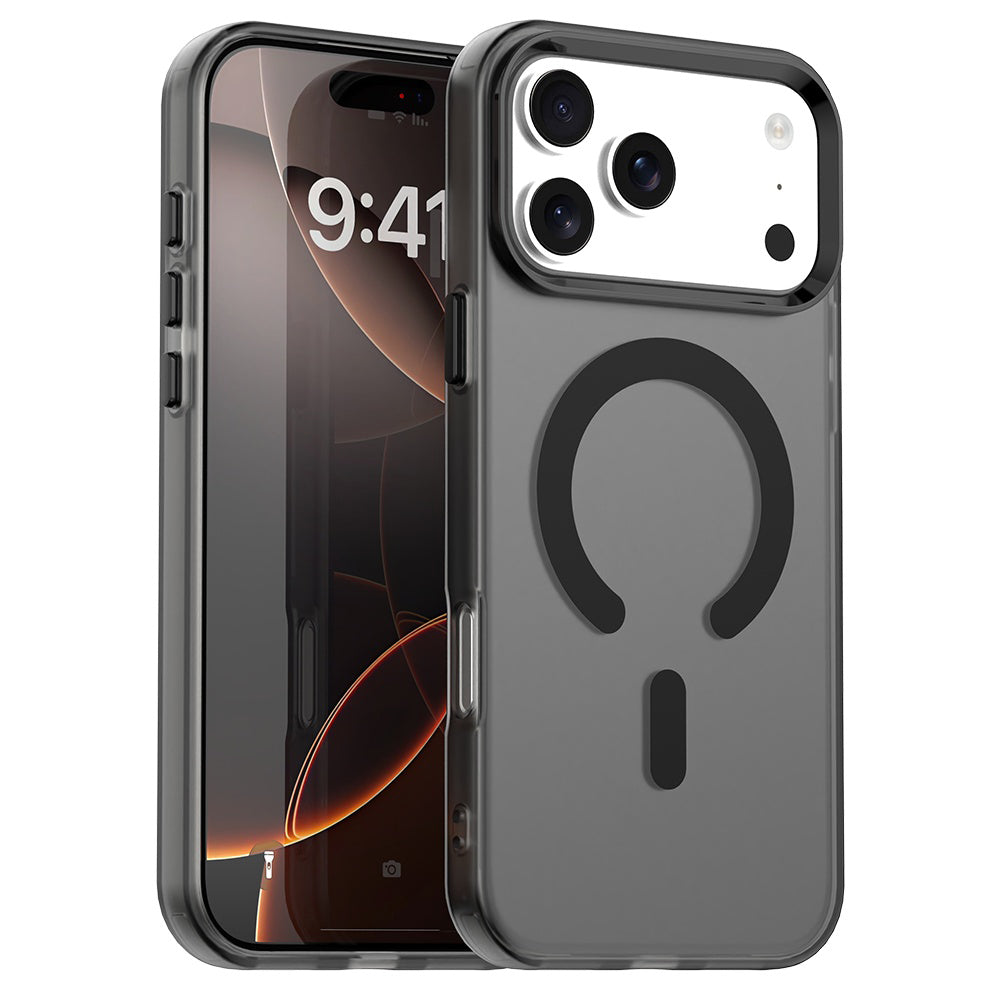 MagSafe-deksel for Apple iPhone 17 Pro, Techsuit, CandyCase, Svart