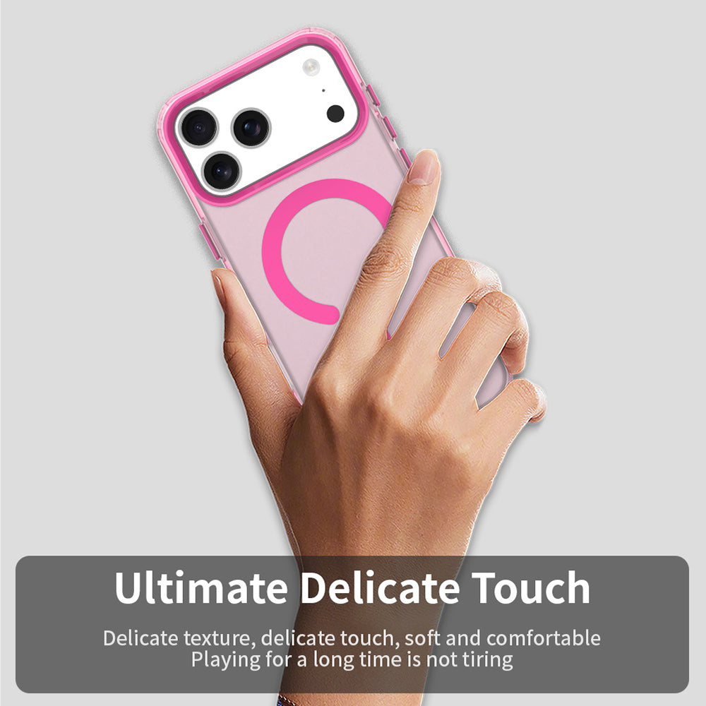 MagSafe-deksel for Apple iPhone 17 Pro, Techsuit, CandyCase, Rosa