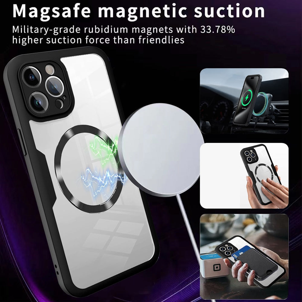 MagSafe-deksel for Apple iPhone 17 Pro, Techsuit, ColorVerse 360, Lilla