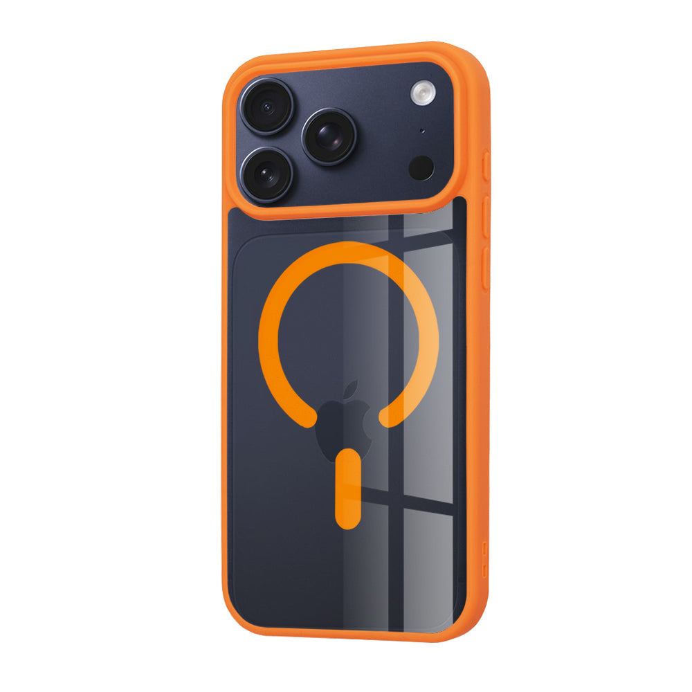 MagSafe-deksel for Apple iPhone 17 Pro, Techsuit, Pro, Oransje