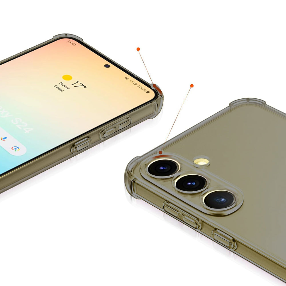 MagSafe-deksel for Apple iPhone 17 Pro, Techsuit, Støtsikker, Røykfarget