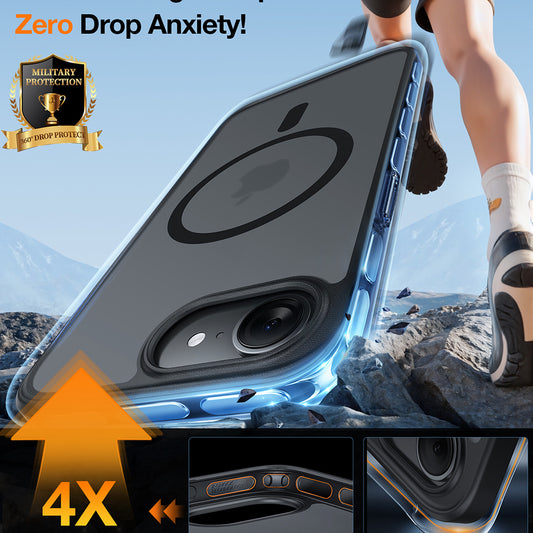 MagSafe-deksel for Apple iPhone 17 Pro, Torras, Guardian, Blå