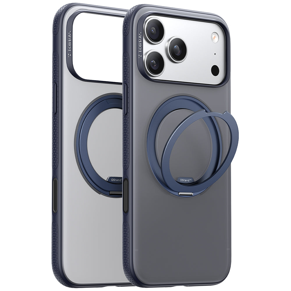 MagSafe-deksel for Apple iPhone 17 Pro, Torras, Ostand R Fitness, Marineblå