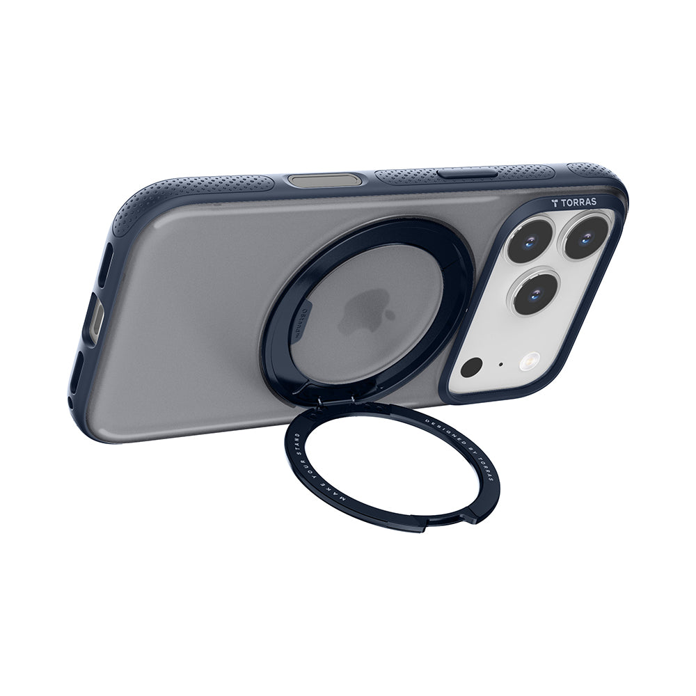 MagSafe-deksel for Apple iPhone 17 Pro, Torras, Ostand R Fitness, Marineblå