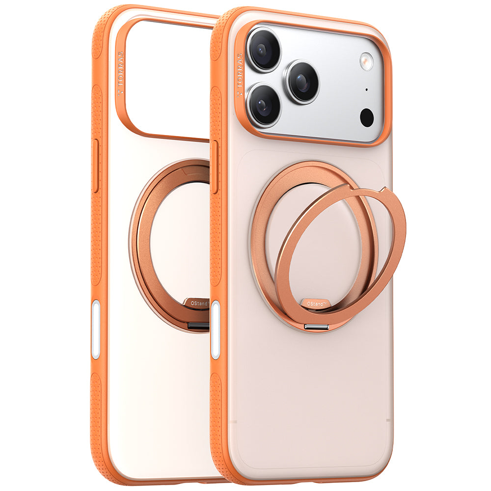 MagSafe-deksel for Apple iPhone 17 Pro, Torras, Ostand R Fitness, Oransje