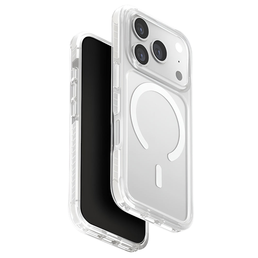 MagSafe-deksel for Apple iPhone 17 Pro, UNIQ, Combat MagClick, Hvit
