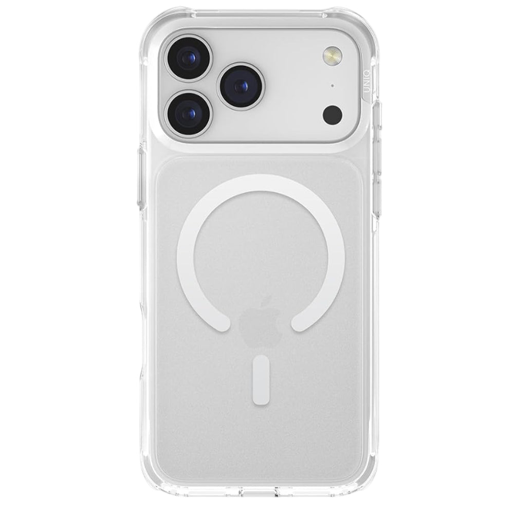 MagSafe-deksel for Apple iPhone 17 Pro, UNIQ, LifePro Xtreme MagClick, Gjennomsiktig