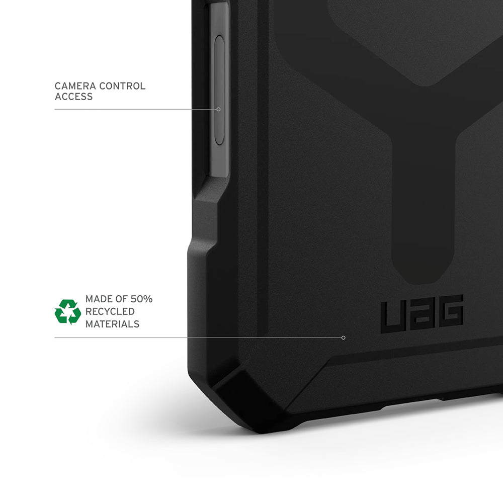 MagSafe-deksel for Apple iPhone 17 Pro, Urban Armor Gear, Essential Armor, Svart