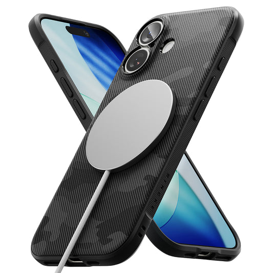 MagSafe-deksel for Apple iPhone 17, Ringke, Onyx, Camouflage