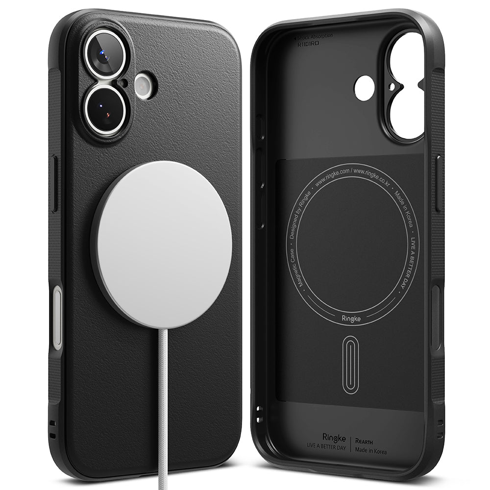 MagSafe-deksel for Apple iPhone 17, Ringke, Onyx, Svart