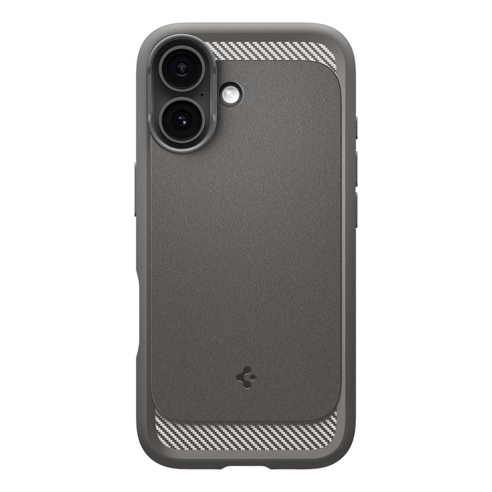 MagSafe-deksel for Apple iPhone 17, Spigen, Rugged Armor, Grå