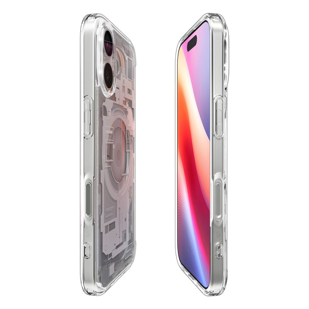 MagSafe-deksel for Apple iPhone 17, Spigen, Ultra Hybrid Zero One, Hvit ACS10385