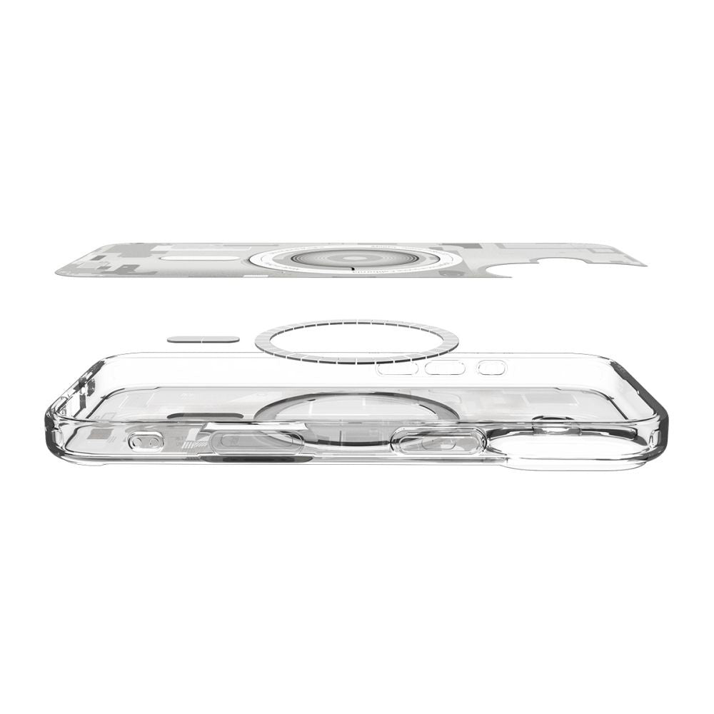 MagSafe-deksel for Apple iPhone 17, Spigen, Ultra Hybrid Zero One, Hvit ACS10385