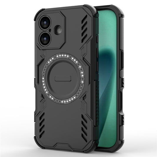 MagSafe-deksel for Apple iPhone 17, Techsuit, ArmorMag, Svart