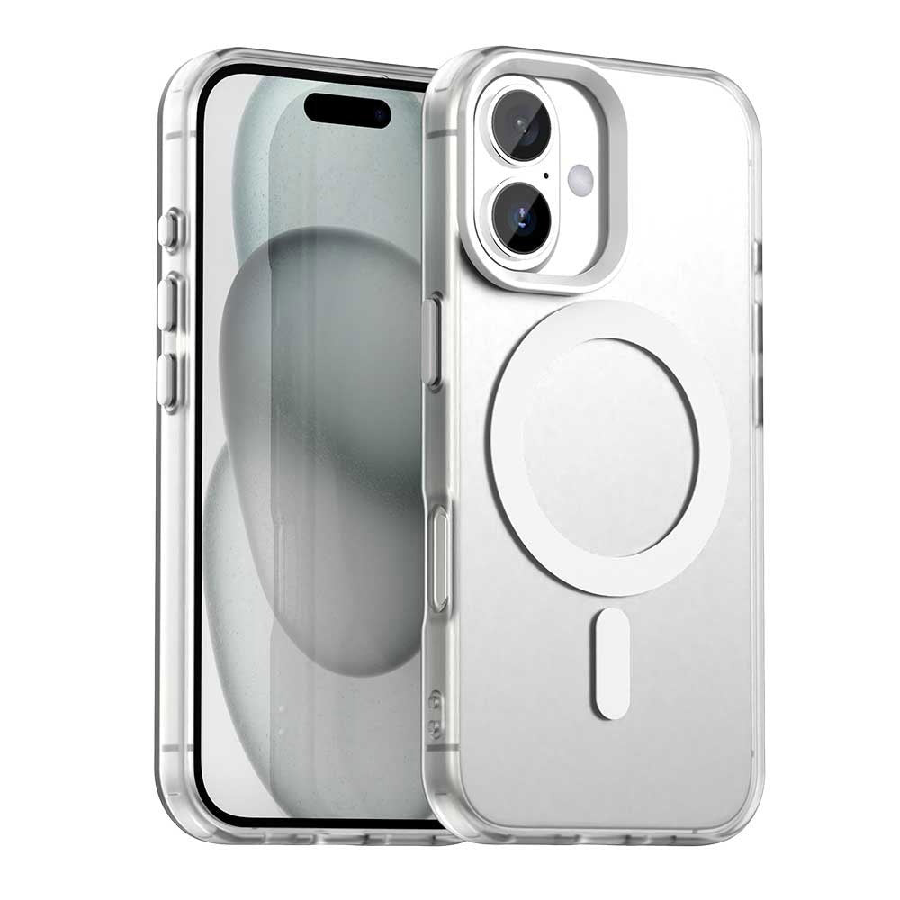 MagSafe deksel for Apple iPhone 17, Techsuit, CandyCase, Hvit