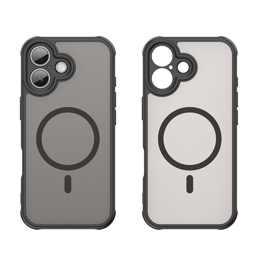 MagSafe-deksel for Apple iPhone 17, Techsuit, HaloFrost II, Svart