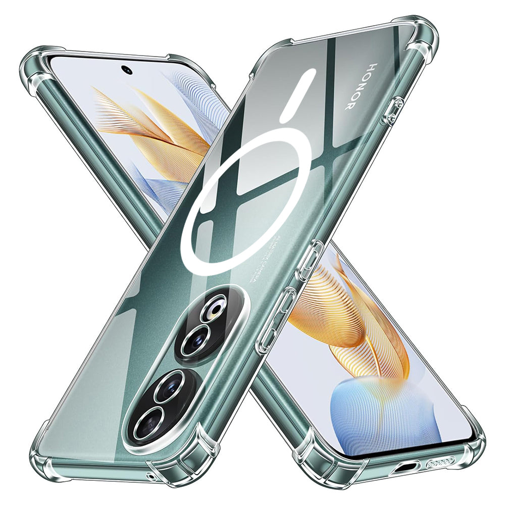 MagSafe-deksel for Apple iPhone 17, Techsuit, Støtsikker, Gjennomsiktig