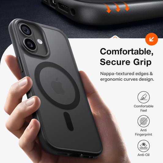 MagSafe-deksel for Apple iPhone 17, Torras, Guardian, Svart