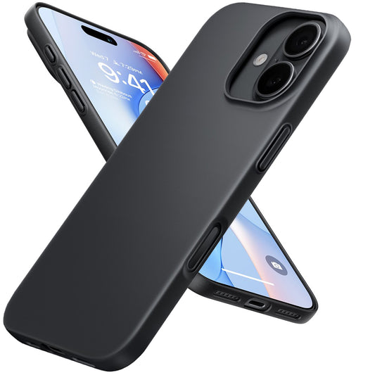 MagSafe-deksel for Apple iPhone 17, Torras, SlimFit, Svart