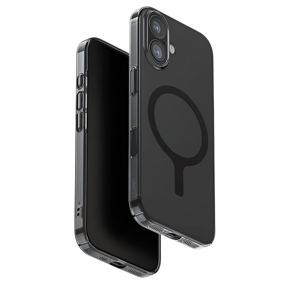 MagSafe-deksel for Apple iPhone 17, UNIQ, AirSuit MagClick, Svart