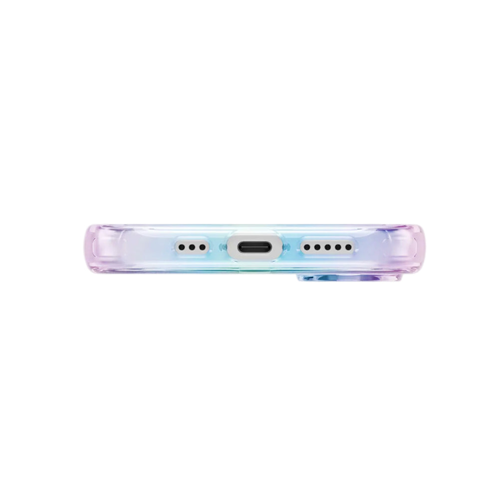 MagSafe-deksel for Apple iPhone 17, UNIQ, Iridescia MagClick, Flerfarget