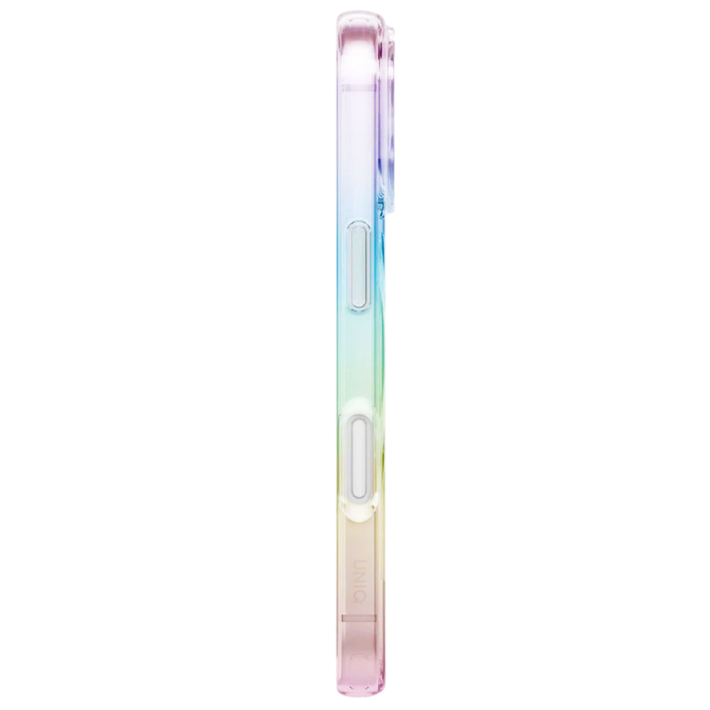 MagSafe-deksel for Apple iPhone 17, UNIQ, Iridescia MagClick, Flerfarget