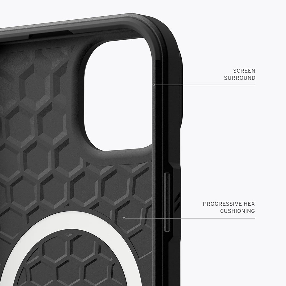 MagSafe-deksel for Apple iPhone 17, Urban Armor Gear, Civilian, Svart